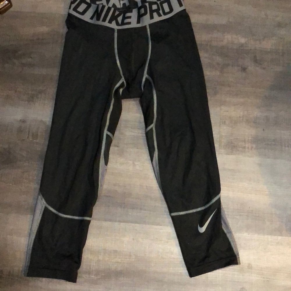 Nike Pro compression sport pants youth small